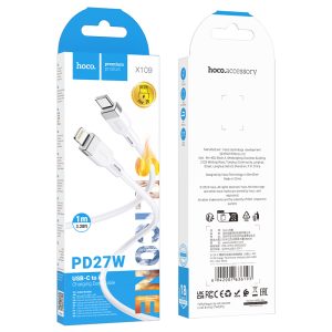 CABLE HOCO X109 TIPO C-LIGHTNING
