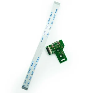 Puerto de carga USB JDS-020 con interruptor de alimentación de 14 pines flex para Sony PS4 controlador de 1ª generación PlayStation 4 Dualshock 4
